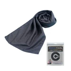 [골드스마일]휴대용 골프 쿨타월 헬스 운동 쿨타올 등산타월 블랙