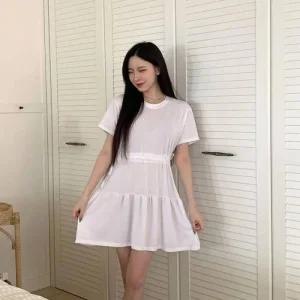 [라일리여성의류] Rly 여성 캉캉 쉬폰 휴양지 트위드 나리하 데님 여