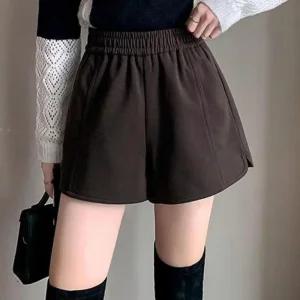 [라일리여성의류] Rly A라인 모직 반바지 00 8 겨울바지 반바지 A