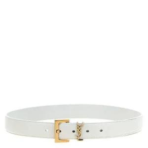 [생로랑]SAINT LAURENT 모노그램 로고 벨트 (634437 BOO0W 9207)