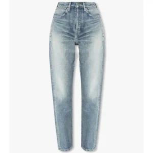 [생로랑]SAINT LAURENT 하이라이즈 슬림 핏 데님 진 (614443 YJ863 5004)