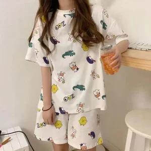 [라일리의류] Rly VIDS-RE65 동물농장 상하의 반팔 셋트