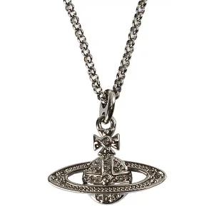 [비비안웨스트우드]24FW 비비안웨스트우드 미니 바스 릴리프 목걸이 63020086 02S108 블랙다이아