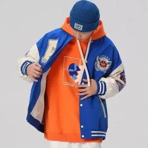 [라일리의류] Rly 남성 3컬러 A패치 야구점퍼 스탠다드핏 항공점퍼  42566012)