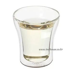 더블월유리컵 글라스컵 이중글라스잔 2개입 120ml글라스 120ml