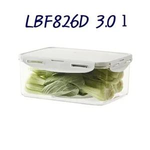 대용량밀폐용기 직사각 3.0리터 대용량 비스프리 스테