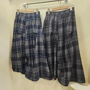 [스테파니] HC07 체크 롱 캉캉 스커트 A25SK5411 (S42846560)