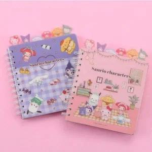 캐릭터 인덱스 노트 PP 랜덤 스타일 북마크