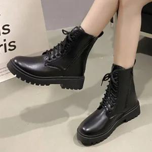 [아우트]여성워커 빅사이즈 어반 레이스업 워커