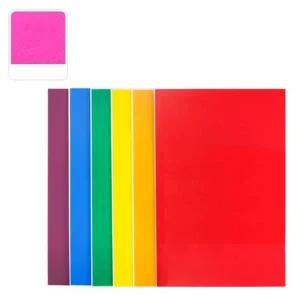 단면 칼라 보드롱 2절 진분홍색 박스 보드