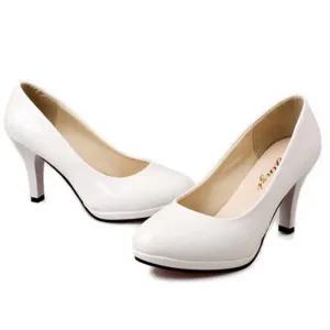 [아우트]에나멜 가보시여성구두추천 힐 펌프스 구두