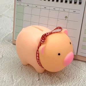 미니 아기돼지 저금통 귀여운 디자인 쁘띠 동전 저축 용기