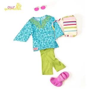 [골드스마일]블라우스 썬글라스 블루 오지돌스