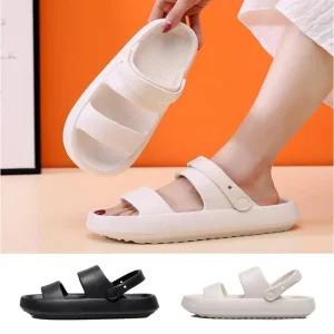 [아우트]푹신한 샌들 커플슬리퍼 슬리퍼 겸용