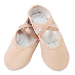 [아우트]뉴베이지 발레복 PU가죽 댄스 발레슈즈