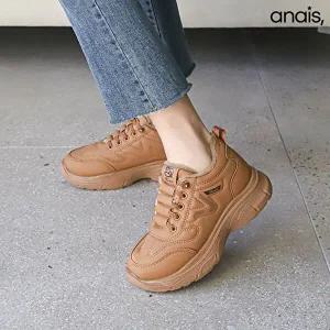 [아나이스]겨울 털안감 스니커즈 4cm_25F239 [무료배송]