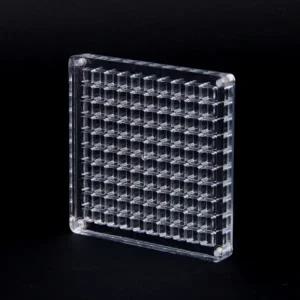 투명 칸막이 콩알금 아크릴 케이스 100구
