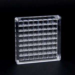 투명 칸막이 콩알금 아크릴 케이스 64구
