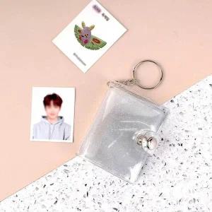 띠부실 미니앨범 키링 스티커 보관 앨범 수집용 증사용 필기구