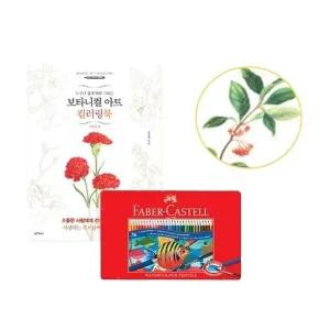 색칠 컬러링북 36색 수채색연필 사계절편 틴 색칠