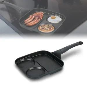 에그2구 나눔팬 에그2구팬 인덕션사각팬 멀티캠핑팬