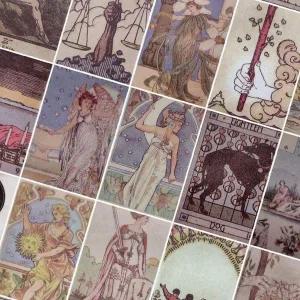 다이어리 꾸미기 타로 노트 데코 소품 장식용