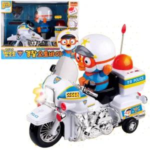 35cm 뽀로로 오토바이 장난감 5세 선물 재미있는 유치원 어린이