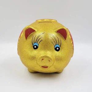 복돼지 중형 황금 저금통