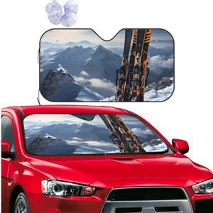 자동차 앞유리 접이식 스키, 산악용 선바이저 프로텍터 반사판 선쉐이드, 인테리어 액세서리 매체에 최고의 보호 제공