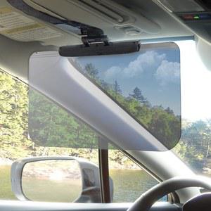자동차용 선바이저 익스텐더, 선바이저, SUV용 대형 안티 글레어 카 선쉐이드 바이저 MPV, 안전 운전을 위한 조절 가능한 눈부심/UV 광선으로부터 UV400 보호
