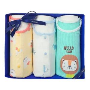 [갤러리아] (압소바출산,백일,돌,유아내의세트)야옹슬림내의+도도노+7부내의세트(A1A-1038SET)