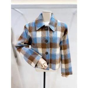 [갤러리아] [LAP]24F/W 울혼방 체크 코트 (AQ4WTB61)