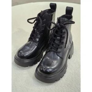 [갤러리아] [센터시티] 고세 경량 6CM 통굽 데일리 소가죽 워커부츠 GZA5F110 블랙