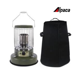 알파카 기름난로 APC-J460CW 캠핑 심지 석유 등유 히터 크림화이트 가방포