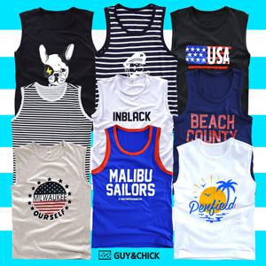 남녀공용 빅사이즈 레이어드 나시