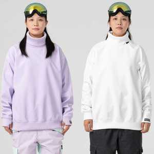 스노우보드 풀오버 상의 플리스 겨울 따뜻한 후드티