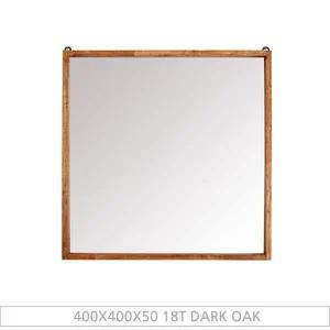 /디자인엔씨 [라임원목거울] W400xD50xH400 18T입체정사각