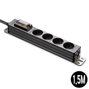 [하프클럽/알티피아]멀티탭 고용량 누전차단 콘센트 4구 1.5M (티타늄)