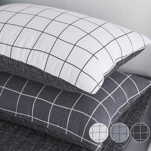 바숨 모던 누빔 베개커버 40X60 2개세트