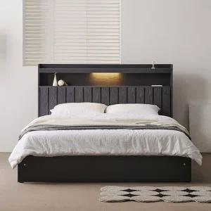 [보루네오]호텔라인 KC807 조명침대 Q (7존매트)