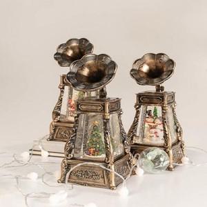 크리스마스선물 2262 턴테이블 워터볼 오르골 3type 여자친구선물