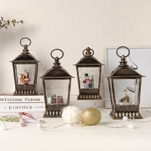 크리스마스선물 22004 겨울 랜턴 워터볼 오르골 4type 여자친구선물