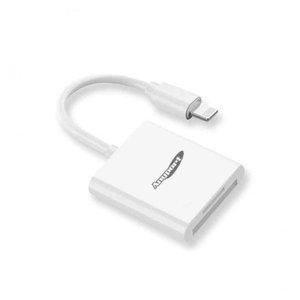 [기타][애니포트]OTG리더기 8핀 카드리더기 블랙박스 핸드폰바로연결 카드리더기 ICR20