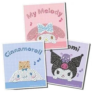 [셀러허브 패션][JHQSV2ZK_52AG]DIY 캔버스 보석십자수 메모리즈 2P 비즈