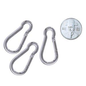 땅콩 강철 카라비너 4mm 소형 16개 비나 스틸비너 스 (WFH12HY)