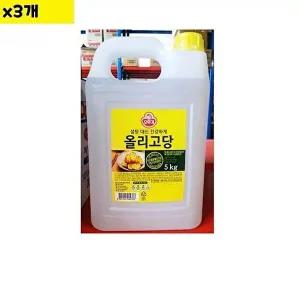 [셀러허브 패션][JHOMN683_52ET]식재료 도매 올리고당 오뚜기 5Kg x3개