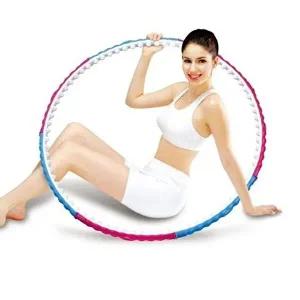 [베프몰]지압 KBBRRBCU 마사지 훌라후프 뱃살 허리 운동 헬스후프 1.2kg