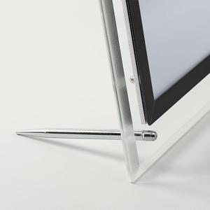 아크릴 쇼케고급이스 투명 메뉴판 상장액자 A4 POP