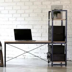 이지심플 좌식 컴퓨터책상 독서실 사무용 테이블 철제책상