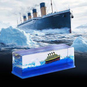 고품질 B침몰하지 않는 타이타닉 사각 워터볼 스노우볼박스 (WFHU8EL)